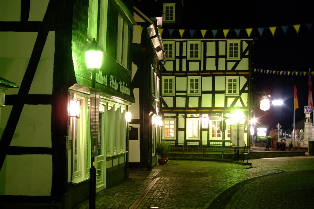 Freudenberg im Siegerland, Marktstrasse by Siegfried Bellach