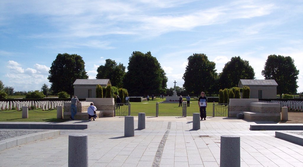 British cemetery Bayeux by Imogen's Aunty