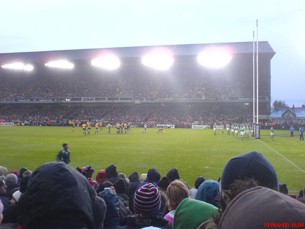 Ireland vs Australia November 2006 1st half by jttaylor