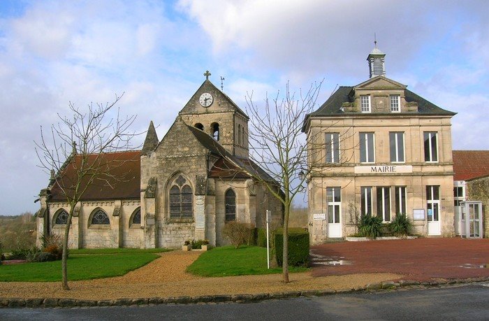 L'eglise et la Mairie by dedede60