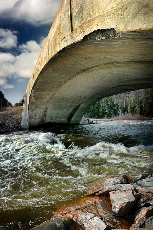 Spanning the Chippewa River by tfavretto