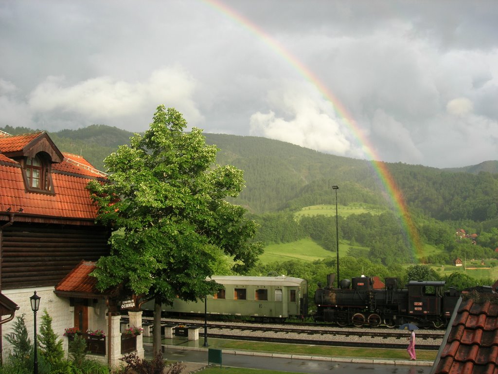 Duga iznad šarganske osmice, Mokra gora 3. Srbija by bojan_cvele