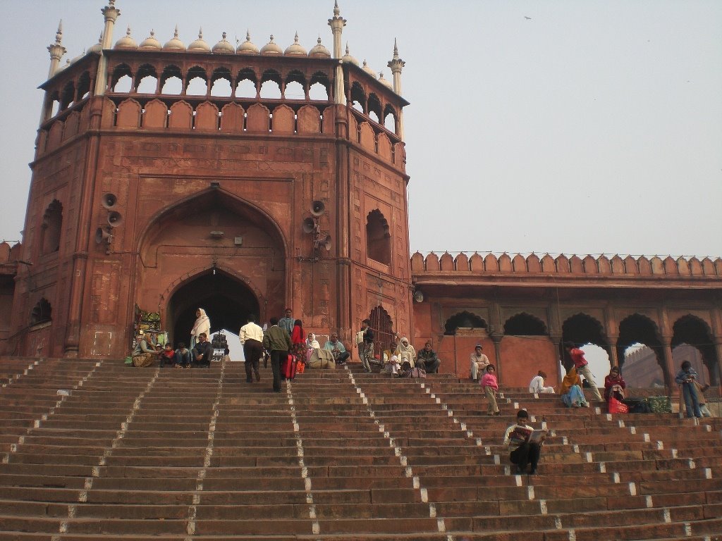 Jama Masjid, Delhi by Richard Guy