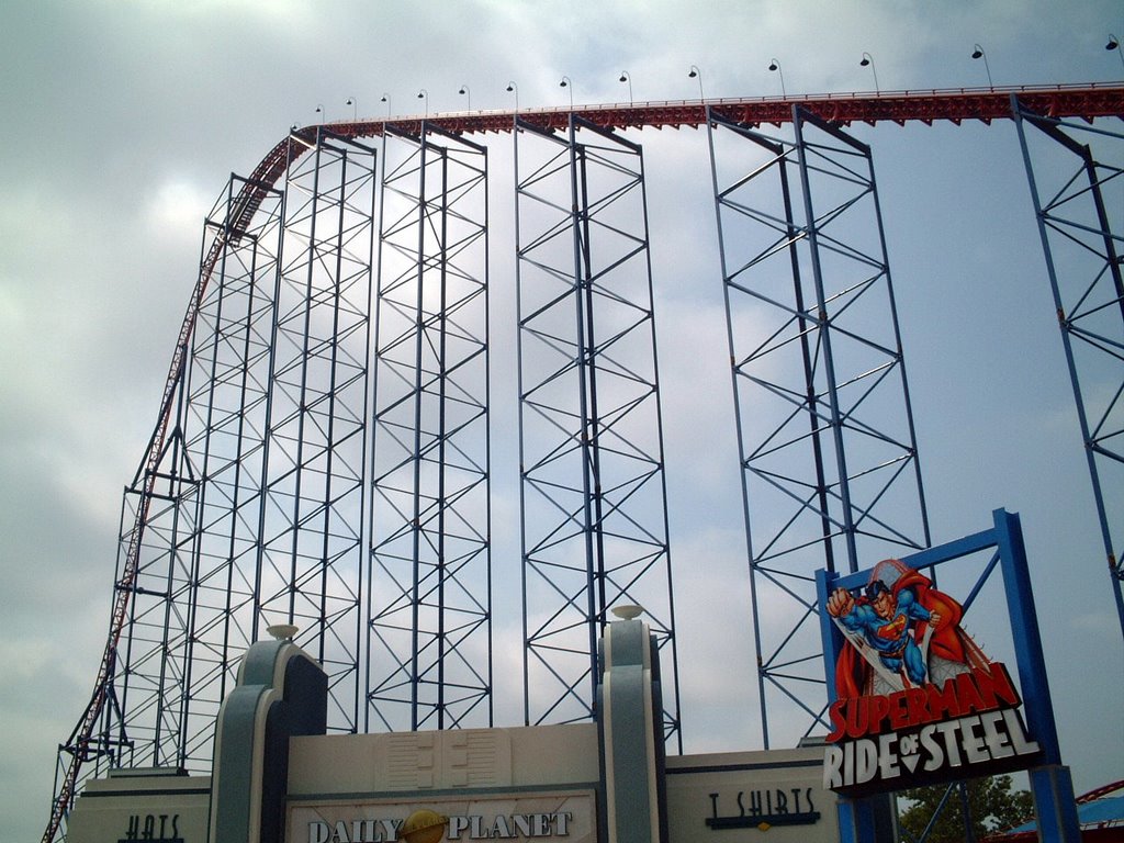 Superman Ride of Steel by shigatsu