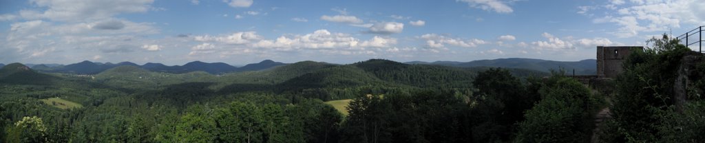 Panorama vom Lindelbrunn by StefanL.