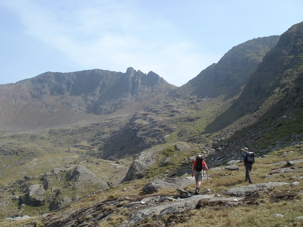 Crib Goch from the Parsons Nose by P. F. Glover