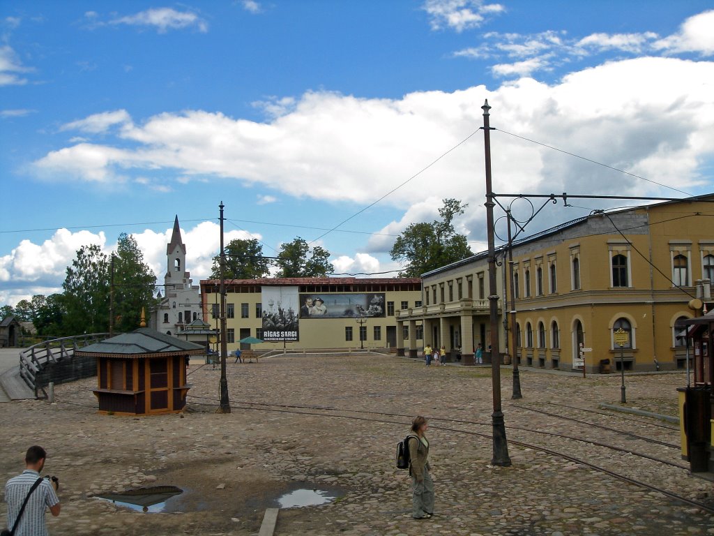 Cineville- Latvian Hollywood (decorations for "Riga Guards") by ainars brūvelis