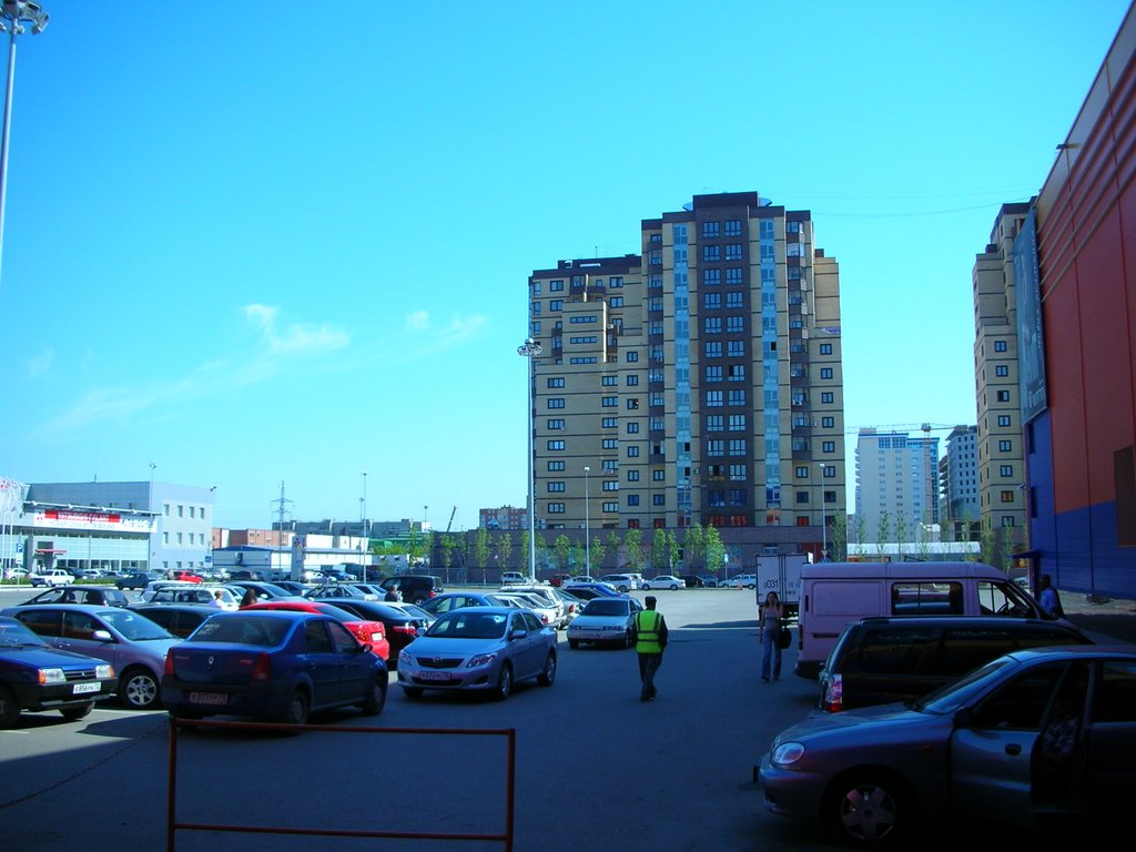 NE Street View. Tyumen, Russia, June 2008 by Romualdas_arm