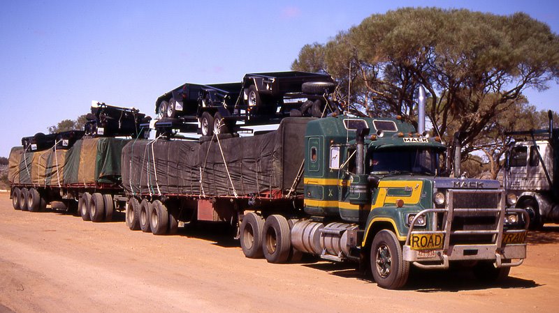 Road Train by Chris Peeters