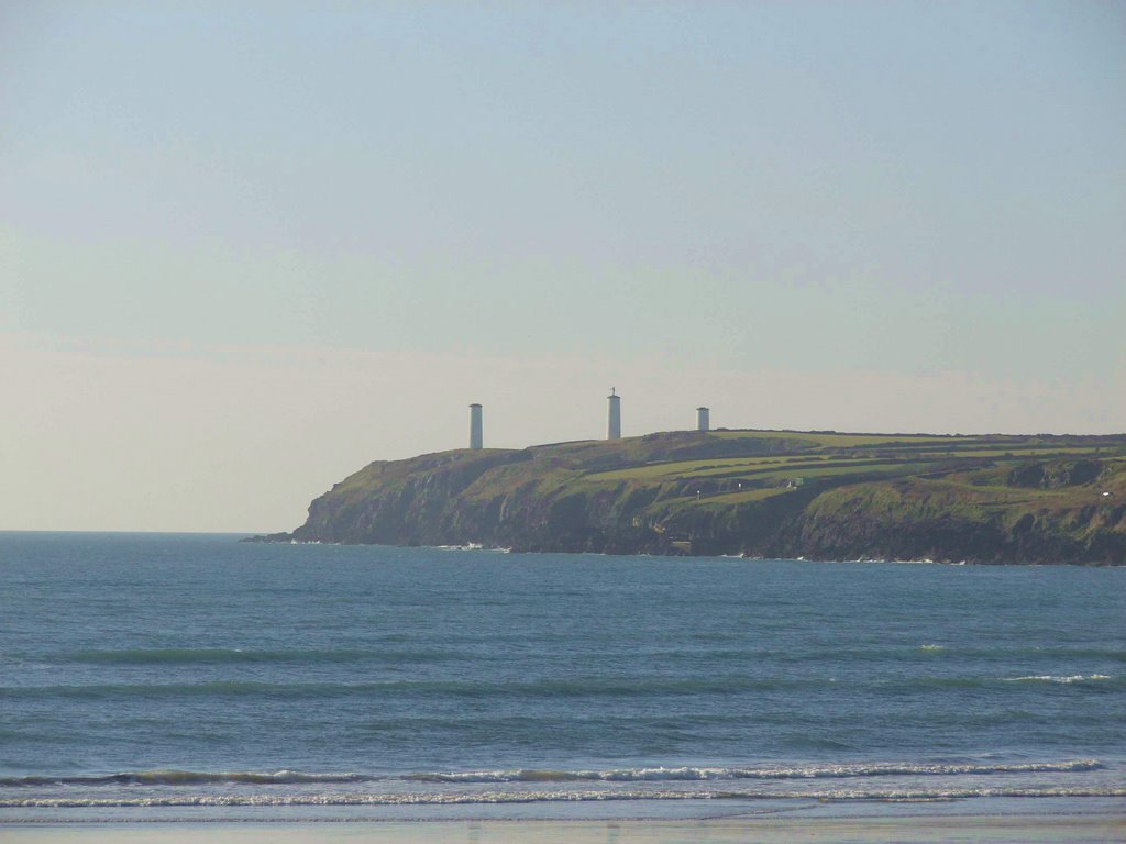 Metal Man view from Tramore beach by Greg 601