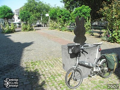 Miffy(Nijntje)on her square in Utrecht 7 by tangtutuzhu1