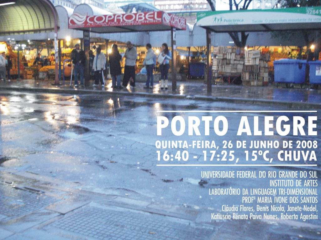 PORTO ALEGRE, QUINTA-FEIRA, 26 DE JUNHO DE 2008, 16:40 - 17:25, 15ºC, CHUVA by denis_nicola