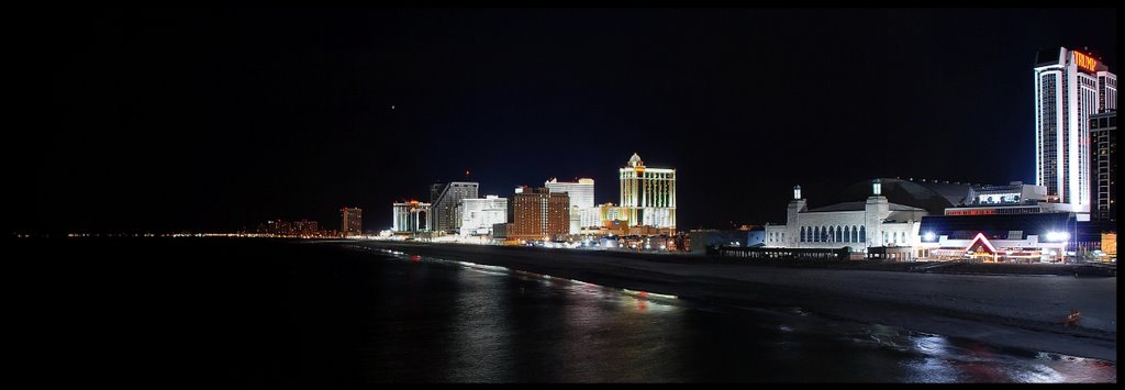 Atlantic City, NJ by laptop