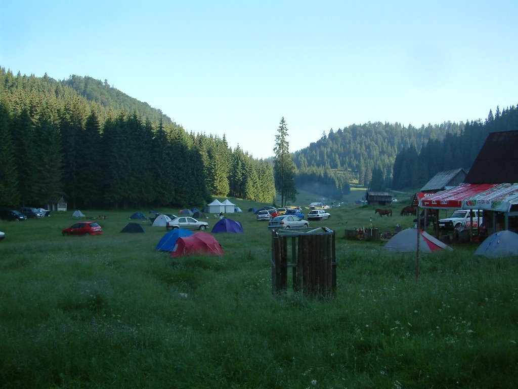 Reggel a glavoji réten lovakkal /csak 7 celsius fok volt!/ (2008.06.29) by Szodorai Imre [Hun]