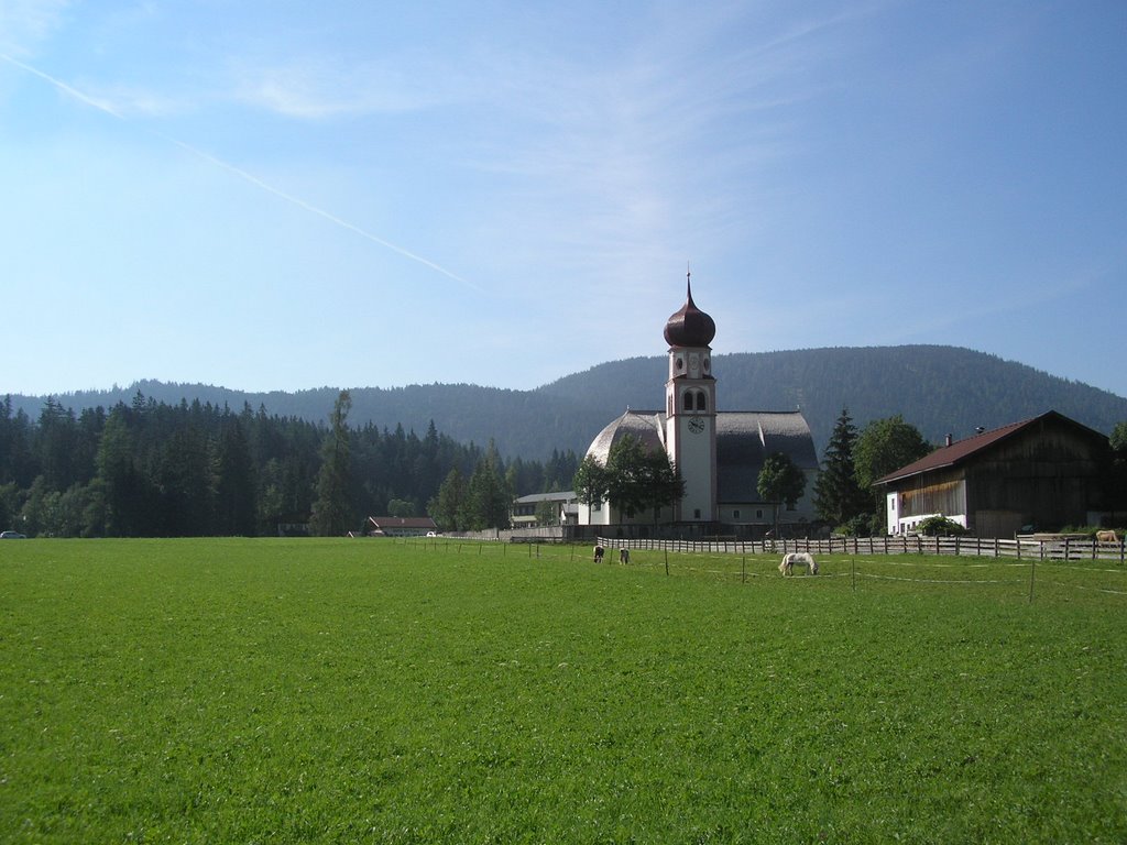 Curch in Kirchplatzl by Toni Santagada