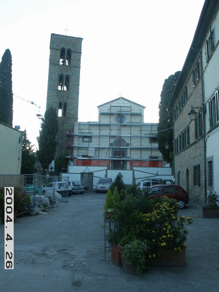 La Chiesa del Colle di Buggiano. by Arturo Biondi