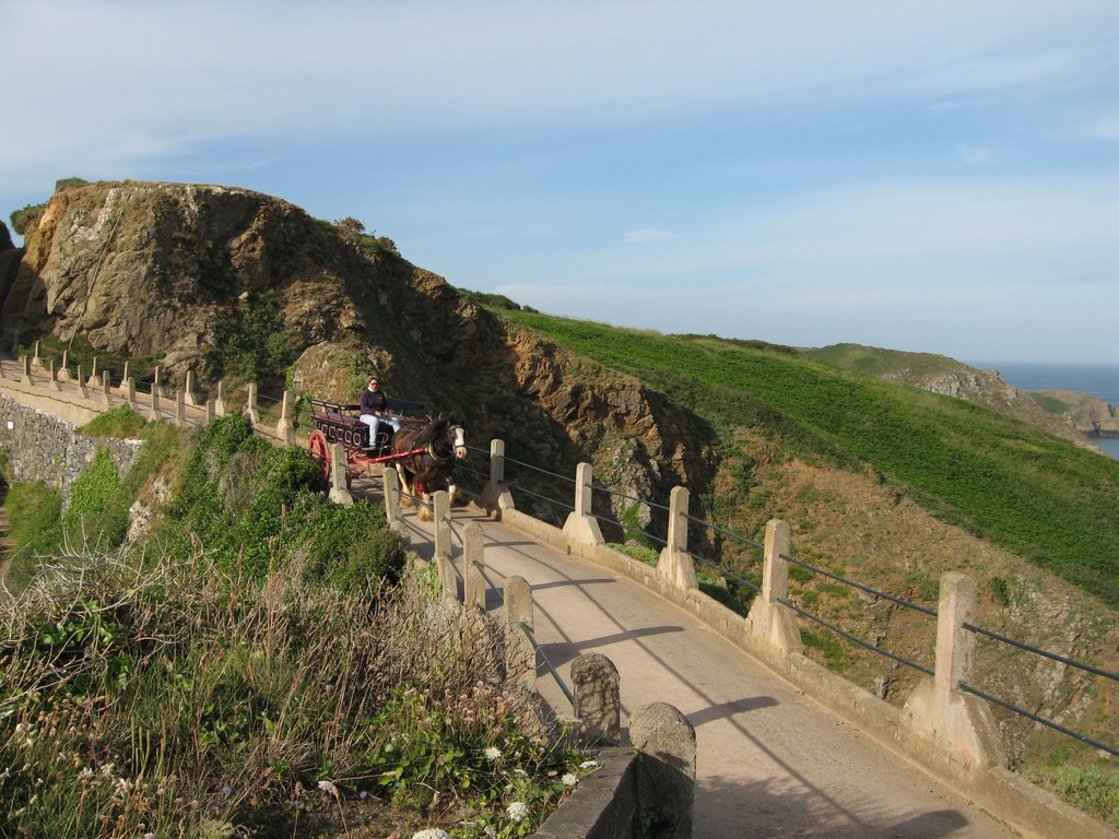 La Coupée, Sark by Neil Moody-Jones