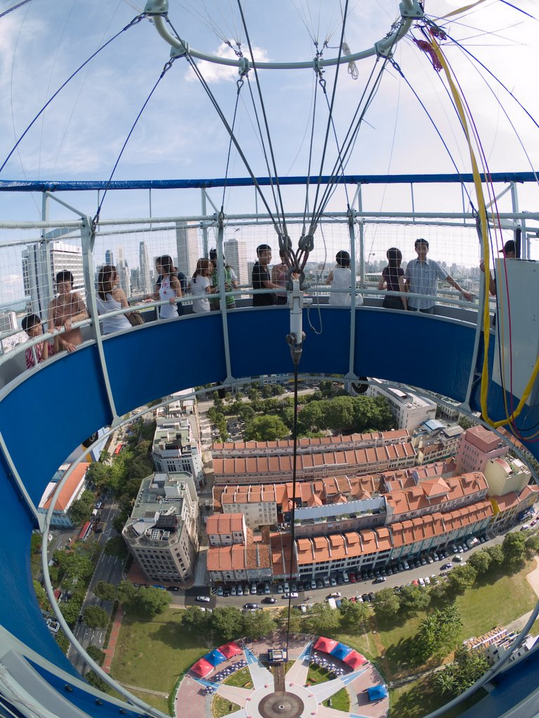 View from DHL Balloon by sinkapura