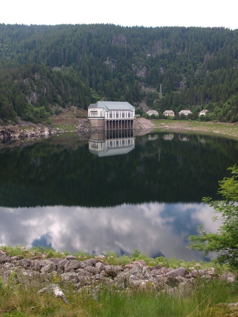 Usine Hydro-elecrtique du lac noir by stef.H