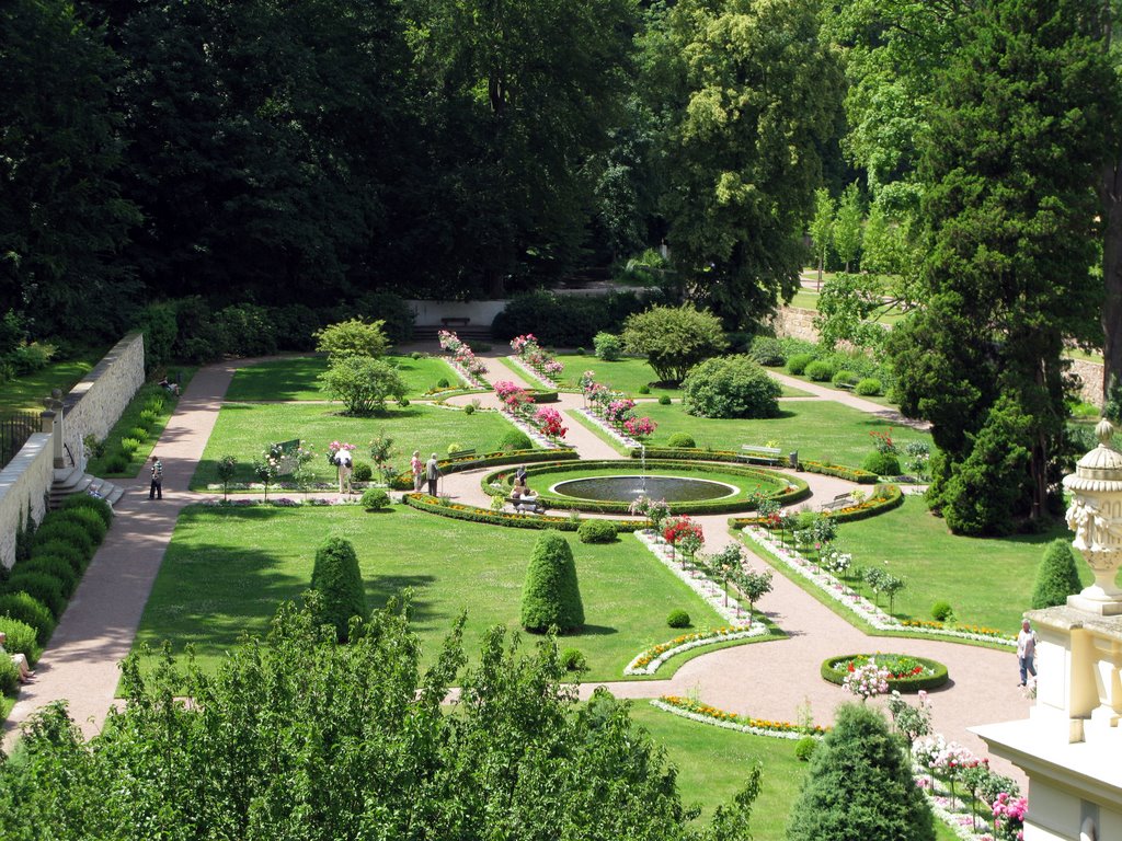 Schlosspark Weesenstein by Siegfried Schade