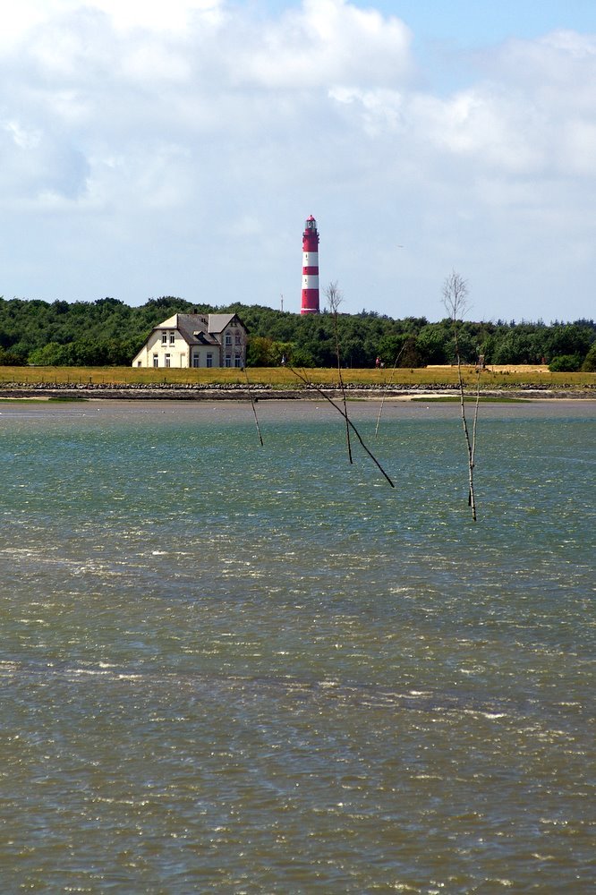 Leuchturm Amrum gesehen von Wittdün by Christian v.R.