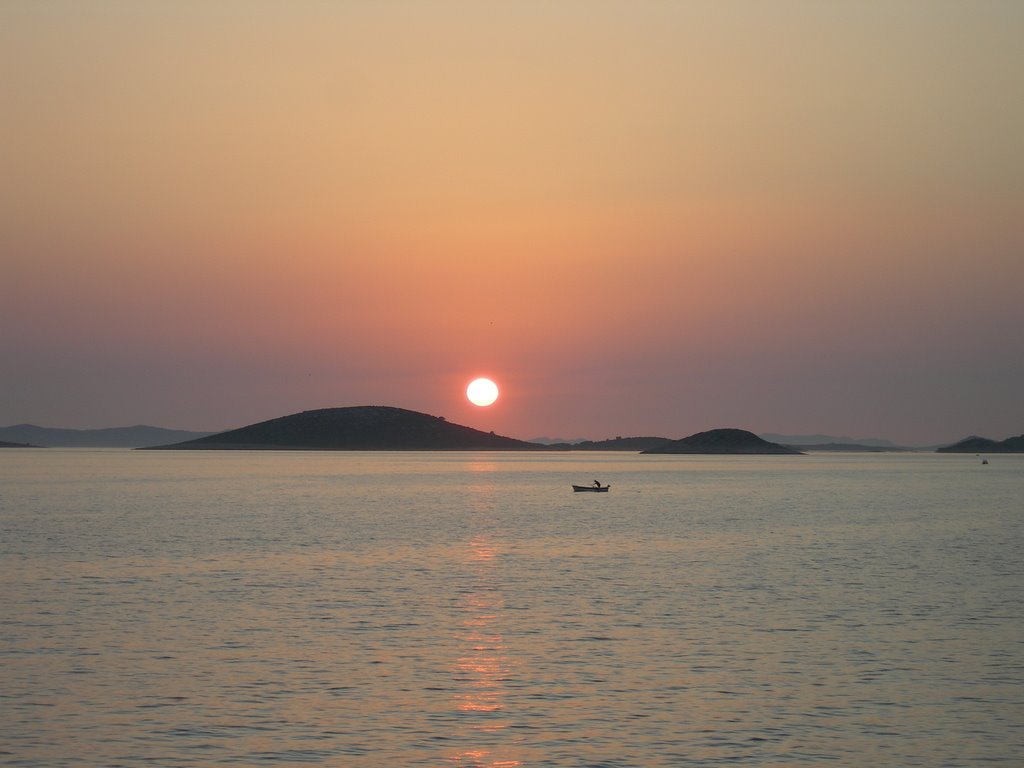 Sunset on Kornati, Croazia by ghiaccio68