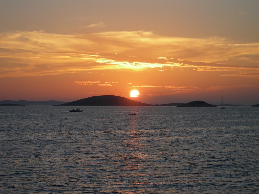 Sunset on Kornati, Croazia by ghiaccio68