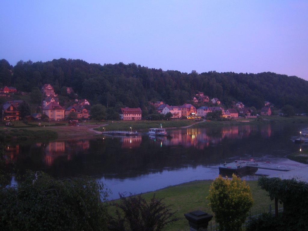 Pötzscha im Abendlicht (Foto WEPelzer) by W.E.Pelzer