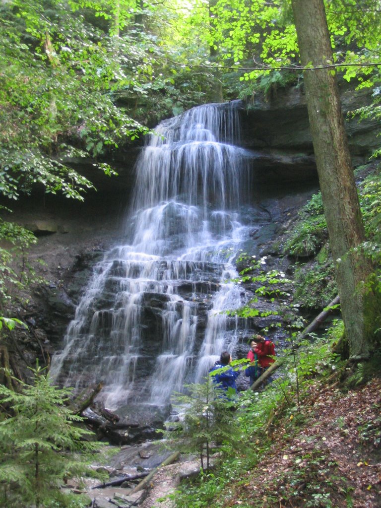 Hinterer Wasserfall, links (Hörschbachtal) by Oliver Geiger