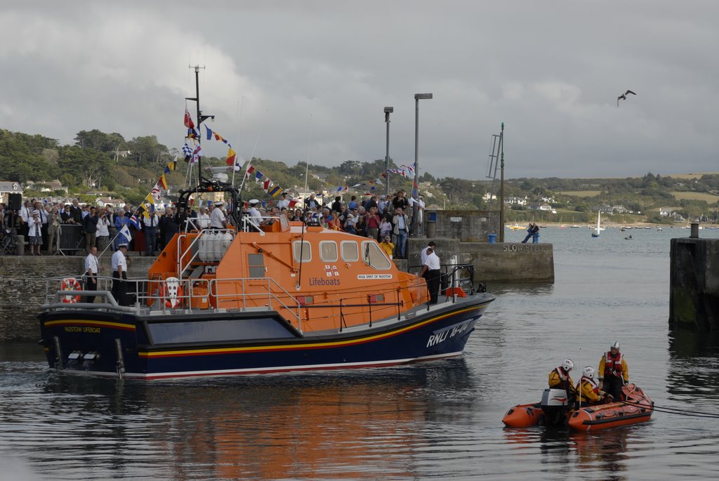 Padstow Lifeboat Official Launch by John Palmer