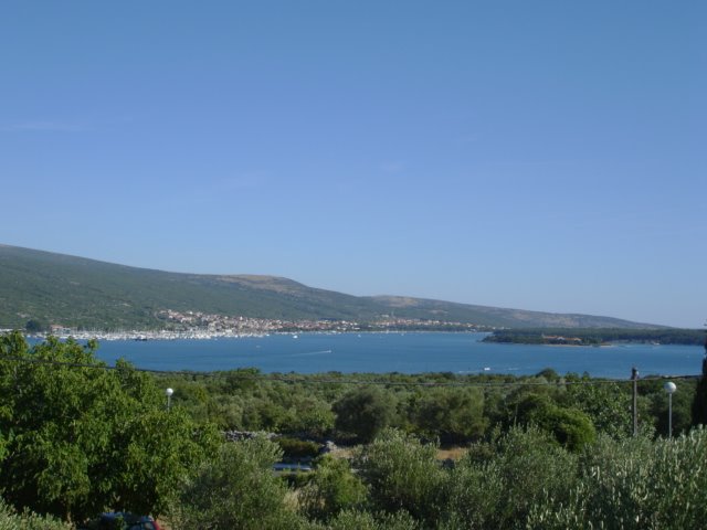 Kornic - view to Kosljun and Punat by IrenaM