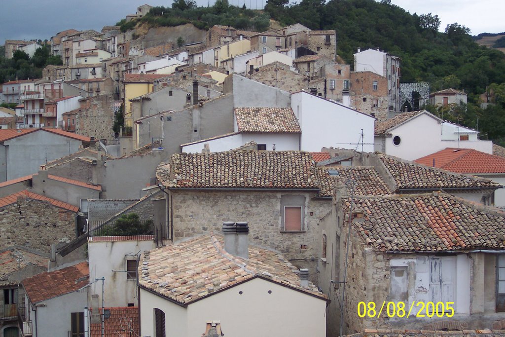 Civita campomarano la parte alta del paese by mario-quici di caste…