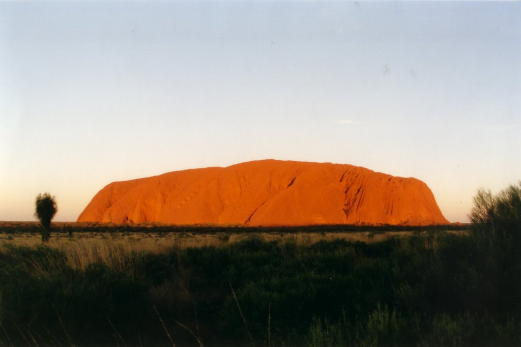 Uluru - sunset by Matrisha