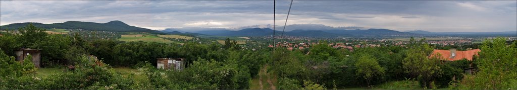 Felhőjárás a Pilisben by Bene Bandi