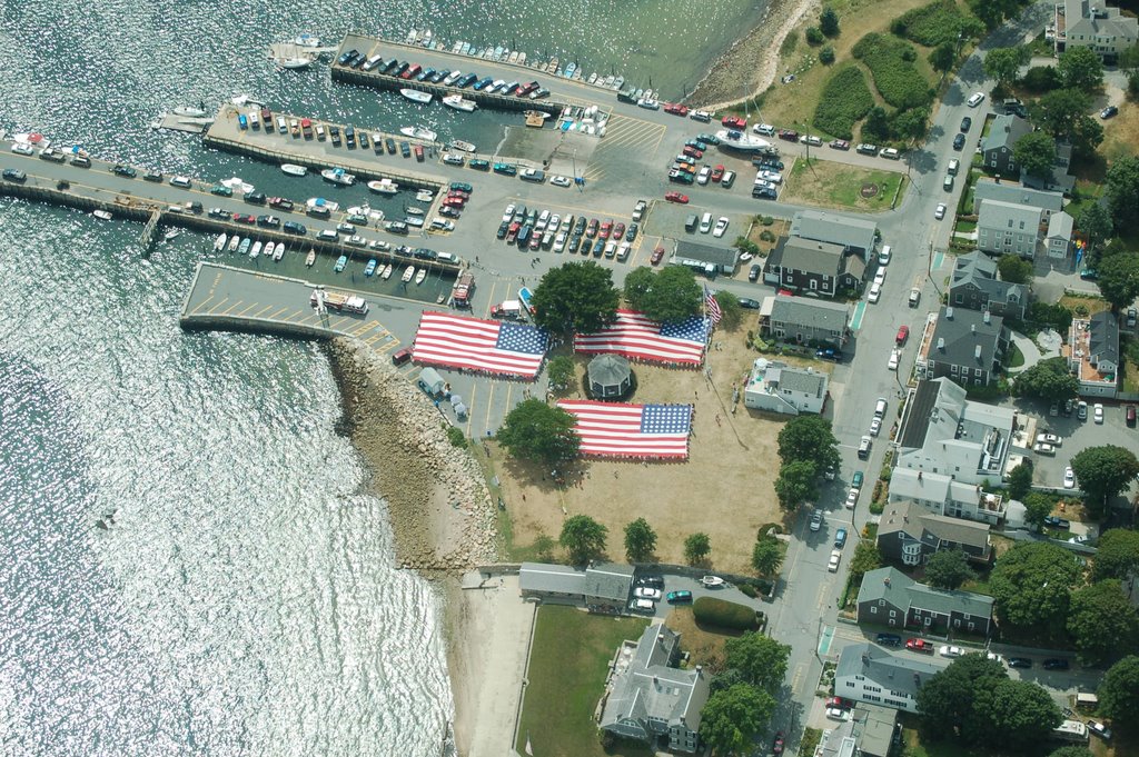 Mattapoisett Shipyard Park - 150th Celebration & Flag Display by N1TI