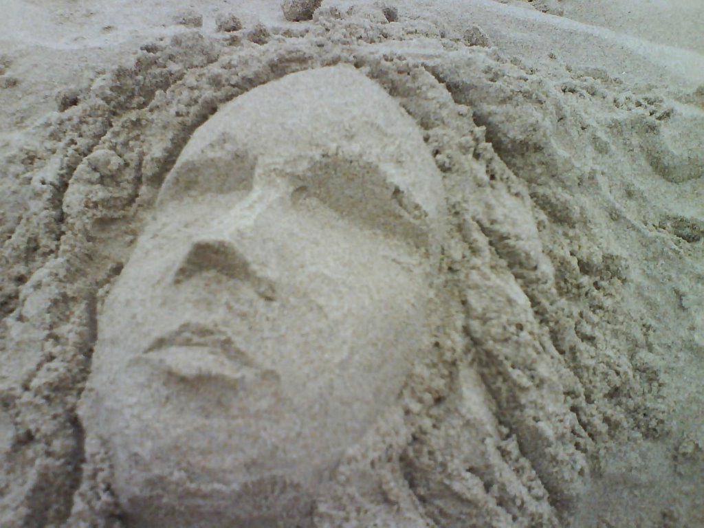 Sand face by Dubroski26