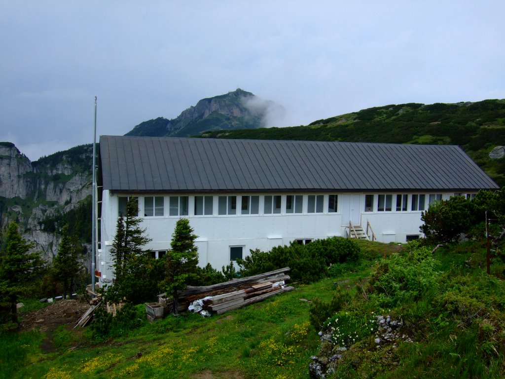 Panaghia house from monastery by Gabriel Avramovici