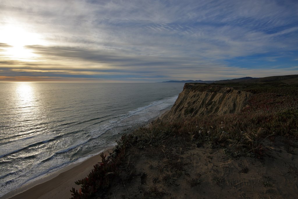 Sunset north of Davenport, CA by Patrick Hickey