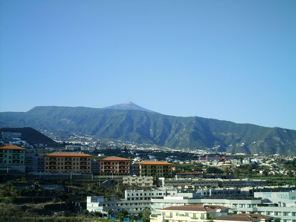 Mount Teide Viewed From Hotel Florida by ajthomas