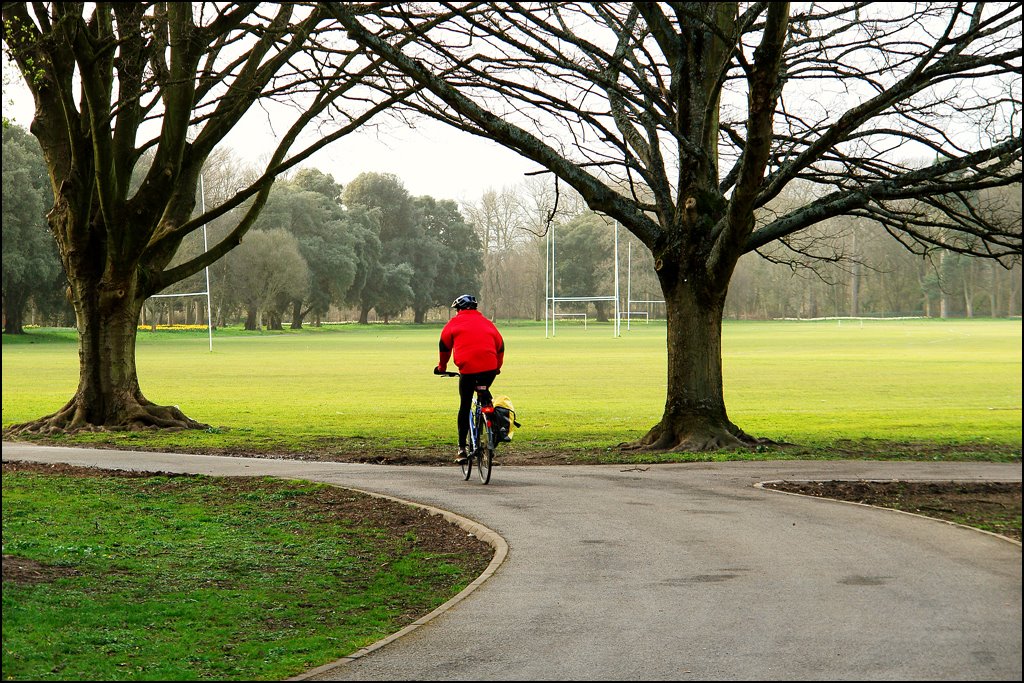 Bute park biker by ptxgarfield