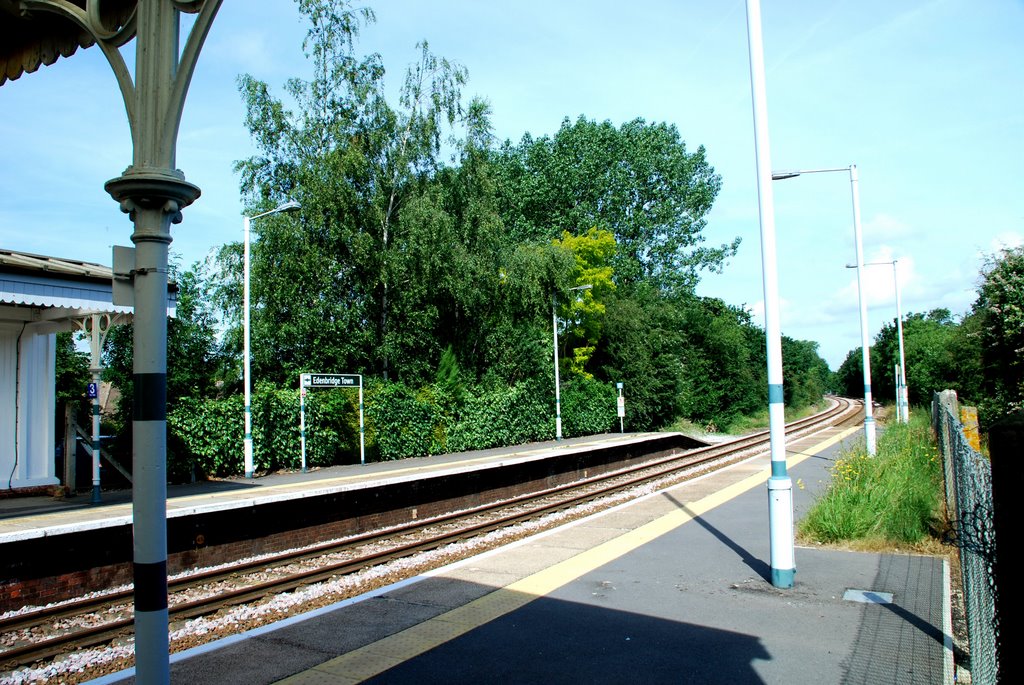 Edenbridge Town Station by Mike Hartland