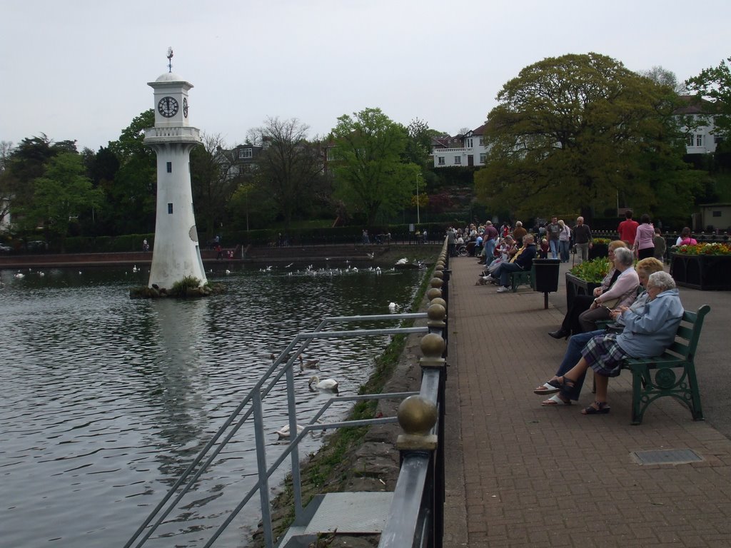 Roath Park Bridge by Clive Bills