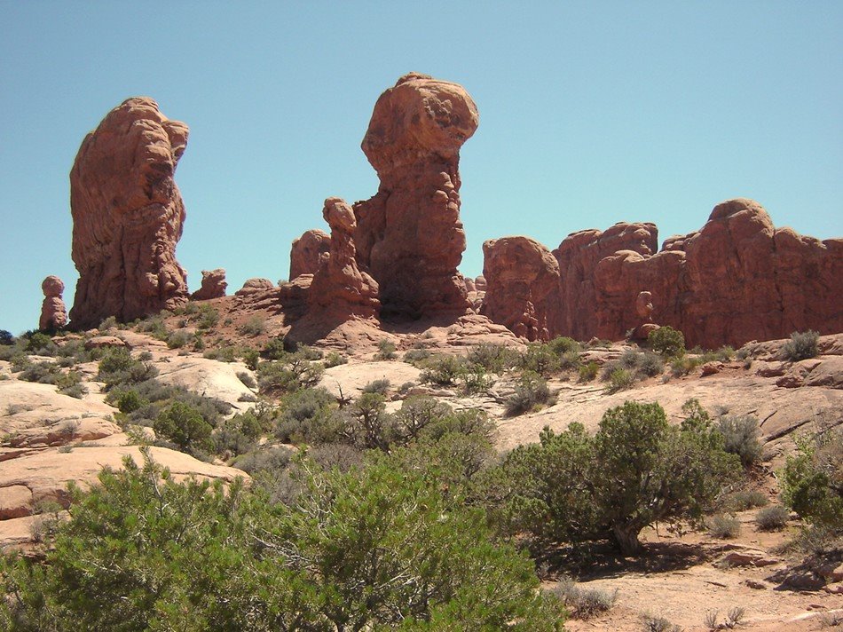 Mothers and children. Arches N.P. 2004 by us66bill