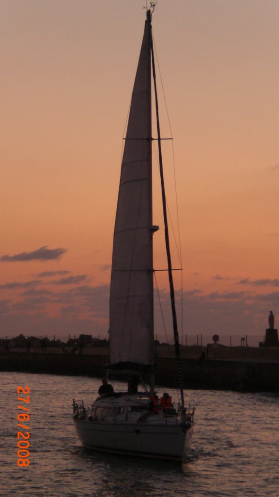 Voilier port de Capbreton by gilsab