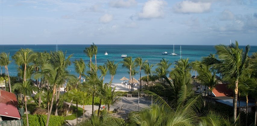 Room view of beach - Hyatt Aruba by bob_abe