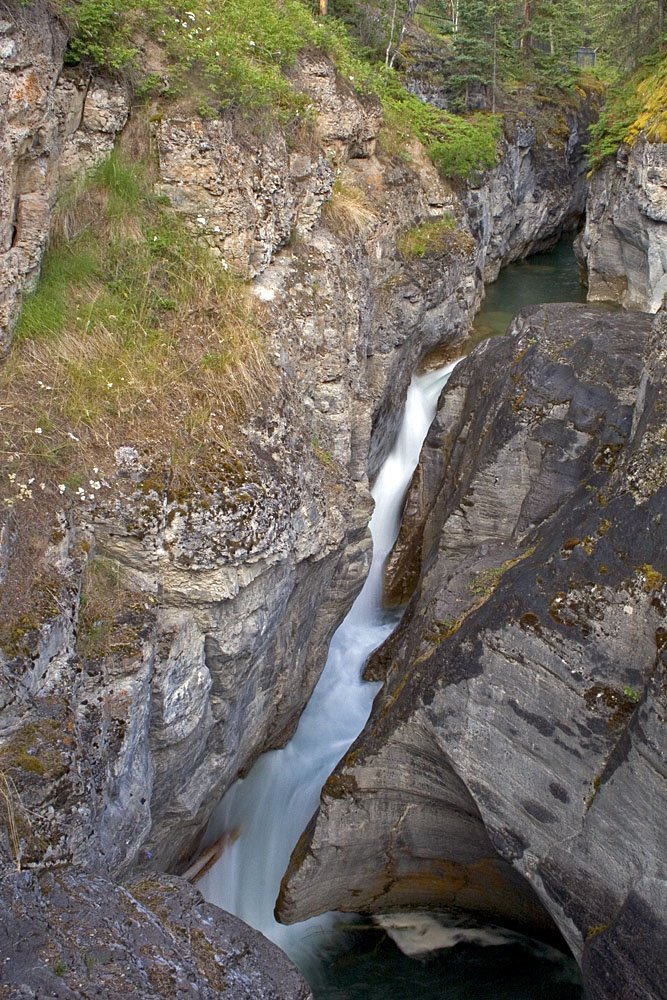 Maligne Canyon by Dean Goss