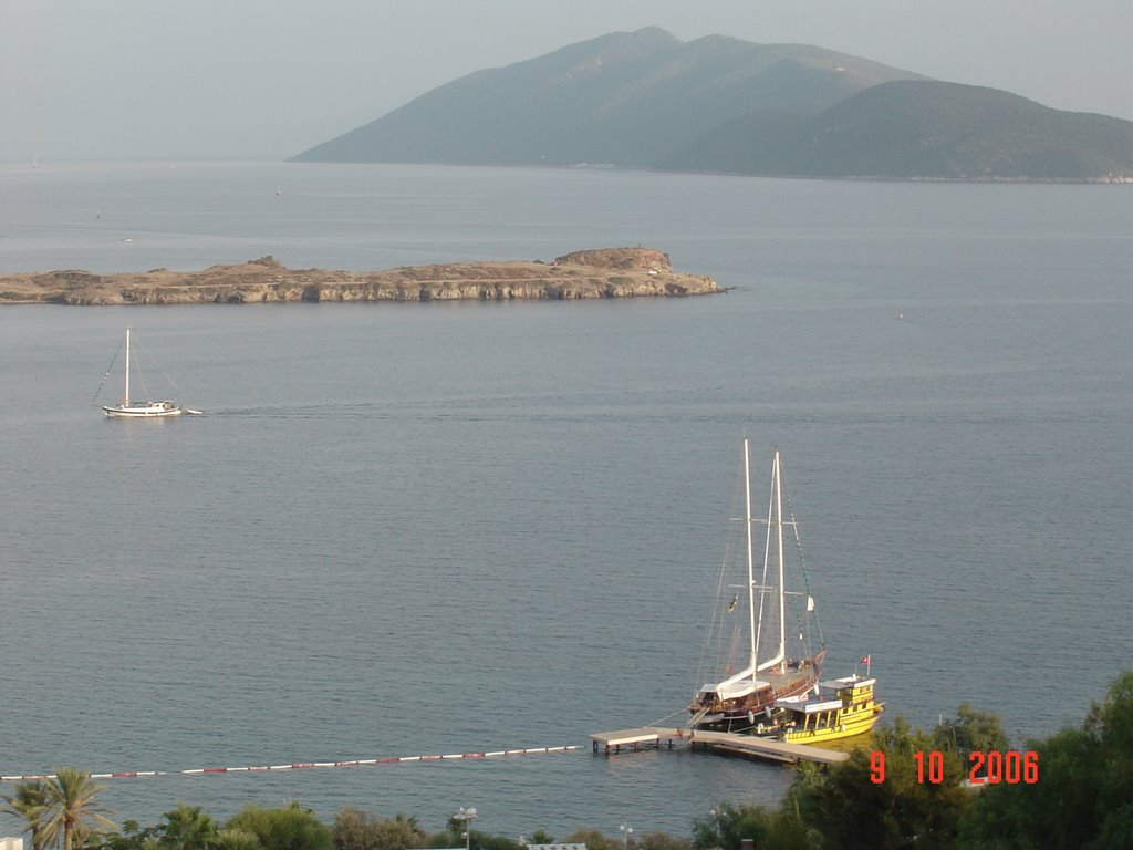 View to karaada -Bodrum by oguz zorlu