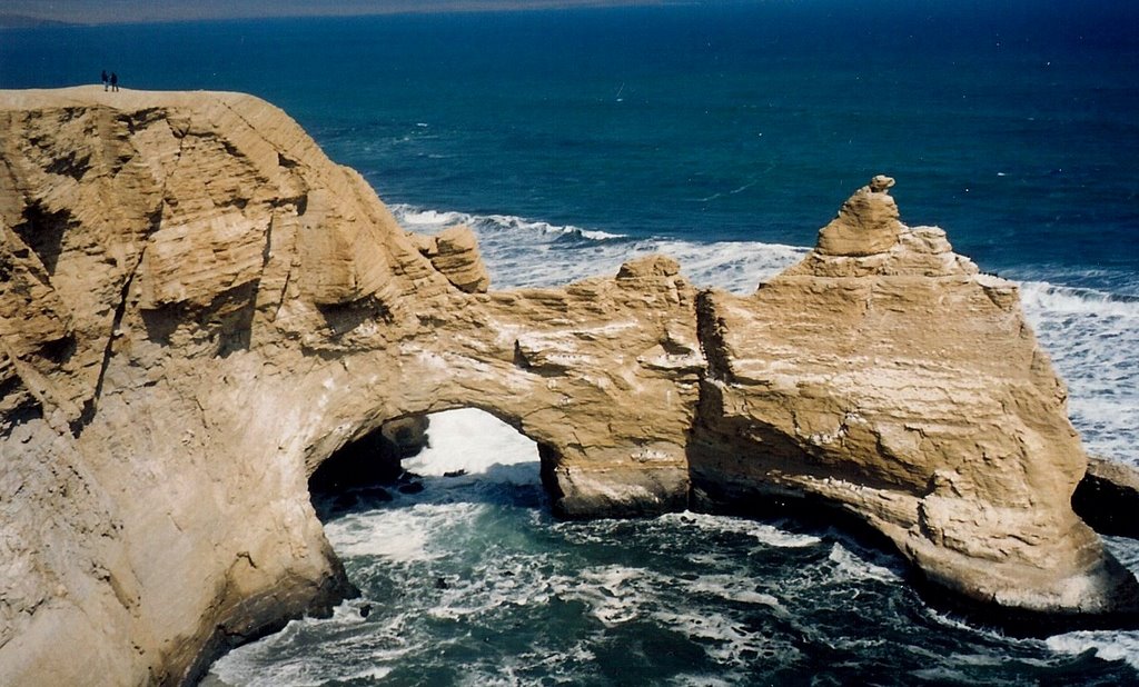 Cathedral Rocks and fault traces by Maria Honeycutt