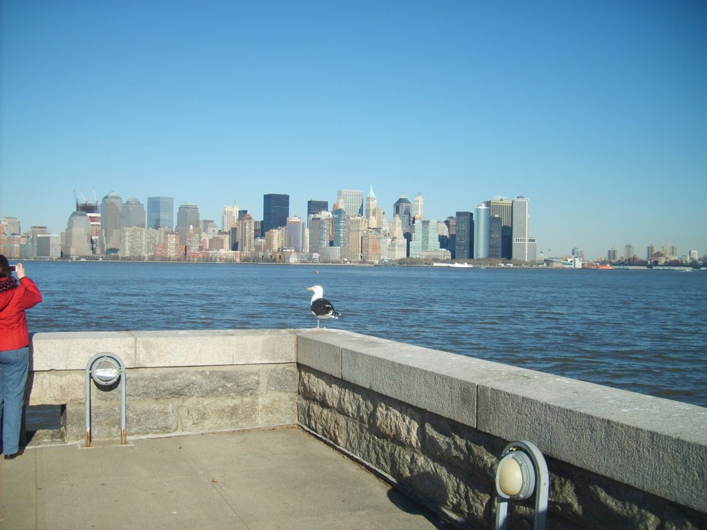 Isla Ellis frente al downtown - RRZ by Rodolfo Roberto Zega