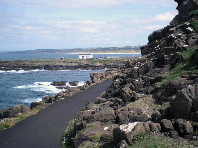 Foot-path, Portrush by Tomek K